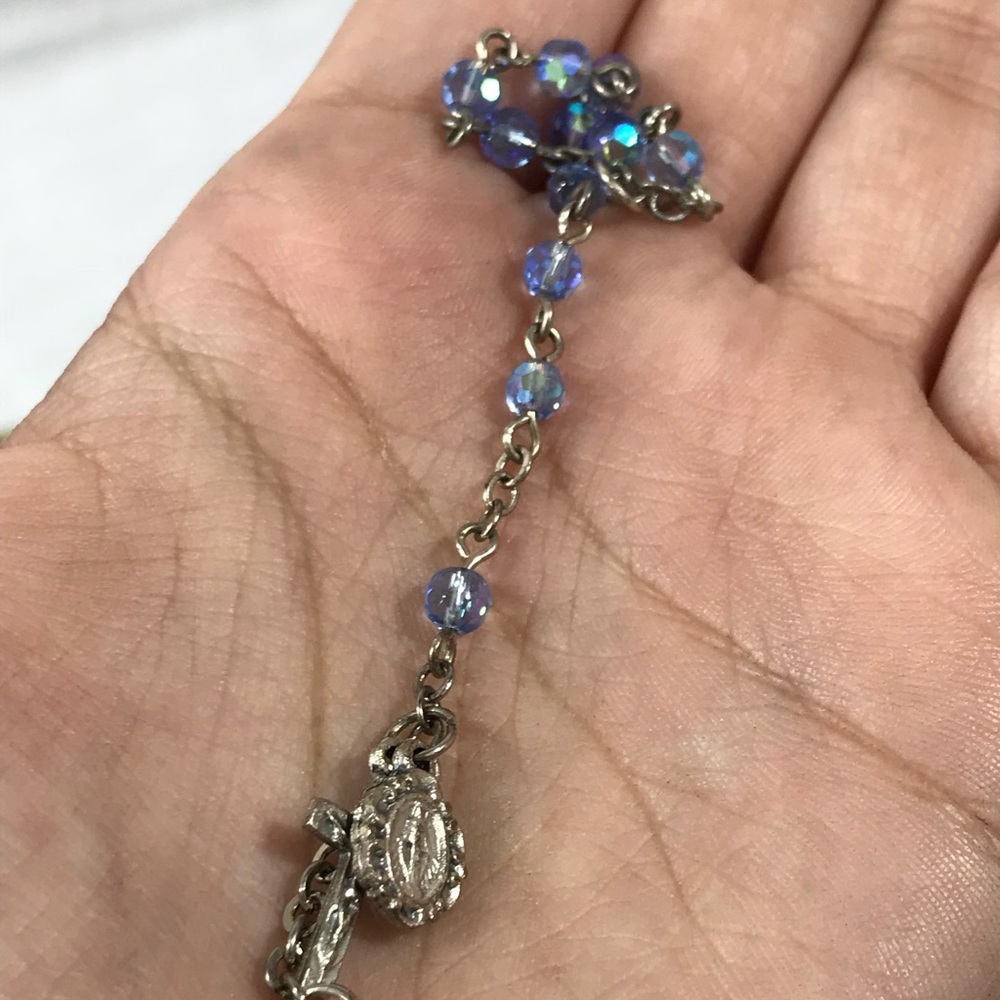 blue rosary